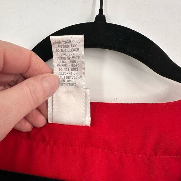 Vintage Y2K Fashion Bug Floral Beaded Bandana Print Tie‎ Waist Blouse Sheer 2X - Picture 12 of 13